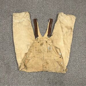Vintage Distressed Carhartt Overalls